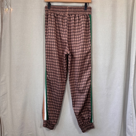 Pam and Gela Track Suit Houndstooth Jogger Set Jacket Joggers | Size M - Picture 9 of 16